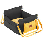 Dog Car Seat, Waterproof Dog Booster Seat for Car with Side Handles