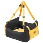 Dog Car Seat, Waterproof Dog Booster Seat for Car with Side Handles